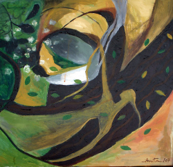 'Reflection' - Anita Datta - Acrylic - 24x24