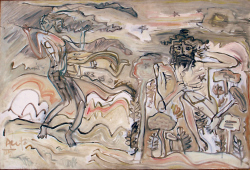 'Poetry' - Anita Roychowdhury - Oil - 24