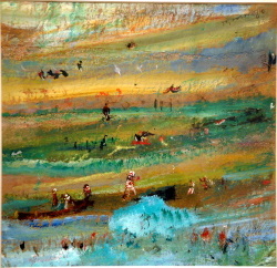 'Environment (2)' - B.R.Panesar - Acrylic - 9.5" x 9.5"