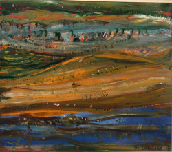 'Environment (4)' - B.R.Panesar - Mixed Media - 22" x 26"