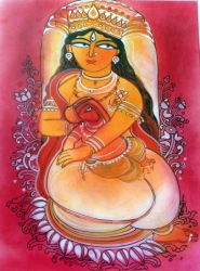 'Janmadine' - Bageshree Datta - Mixed Media - 17” x 12”