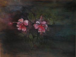'Kusum' - Bageshree Datta - Mixed Media - 14" x 11"