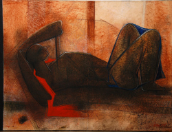 'Freedom' - Chanchal Mukherjee - Mixed Media - 30" x 40"