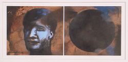 'Untitled' - Chandra Bhattacharyya - Acrylic on Paper - 7
