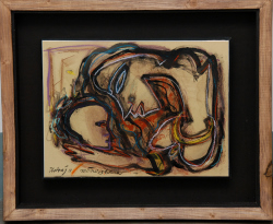 'Mother's Touch' - Dhiraj Choudhury - Mixed Media - 12" x 16"