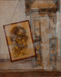 'Forgotten Freedom Fighter' - Goutam Basu - Tempera on paper board - 20" x 16"