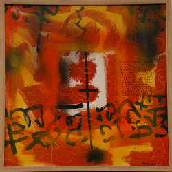 'Untitled' - Hiran Mitra - Acrylic - 24" x 24"