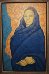 'Essential Patterns' - Madhubanti Banerjee - Acrylic on Canvas - 38" x 24"