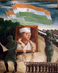 'Freedom' - Niranjan Pradhan - Acrylic - 39