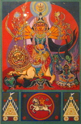 'Abhoya' - Panchugopal Datta - Mixed Media - 22x15
