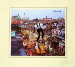'Man Playing Tricks On A String' - Partha Pratim Deb - Ink on printed paper - 7