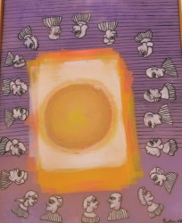 'Figure' - Partha Pratim Deb - mixed media - 22.5x17.5 inch