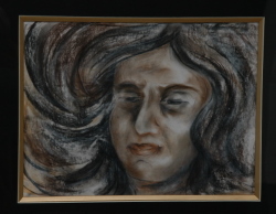 'Aboseshe' - Pompa Dass - Dry Pastel - 11" x 15"