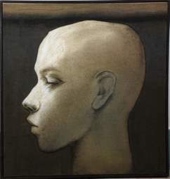 'The Boy' - Prosenjit Sengupta - Acrylic - 26" x 25"