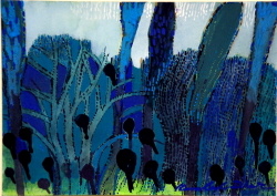 'Garden' - Ramlal Dhar - Gouache - 7" x 9"