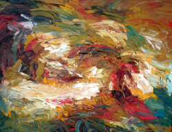 'Nature' - Rina Mustafi - Oil on Canvas - 35.5X35.5