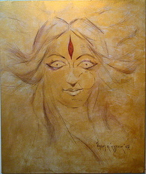 'Durga' - Wasim Kapoor - Conti - 22x21