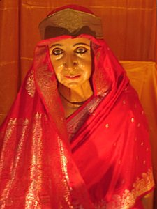 The Mother's statue